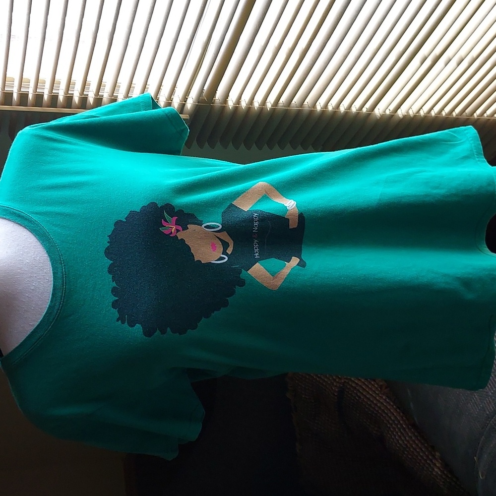 Port & Company Green Ladies T-Shirt